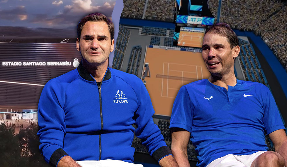 roger federer rafael nadal tränen karriereende estadio santiago bernabeu real madrid