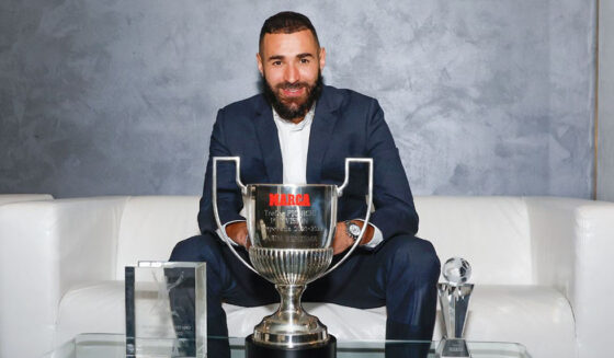 Karim Benzema pichichi award marca