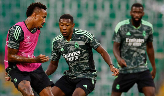 militao alaba training rüdiger militao alaba training rüdiger