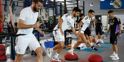 nacho asensio lucas vazquez training