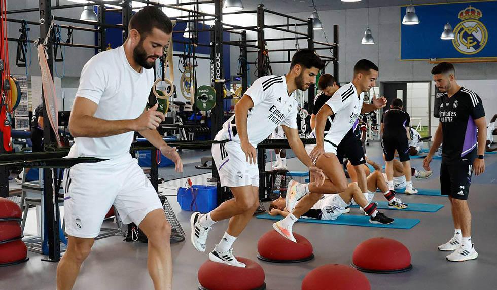 nacho asensio lucas vazquez training