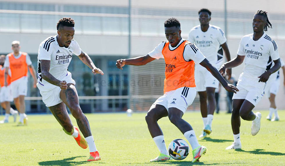 training militao vinicius