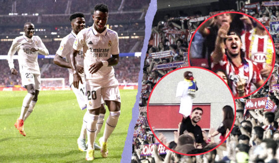 vinicius atletico fans rassismus