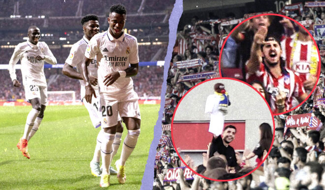 vinicius atletico fans rassismus vinicius atletico fans rassismus
