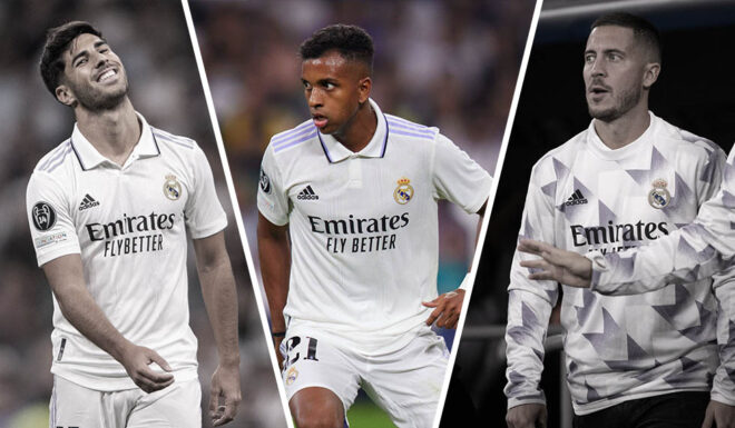 Marco Asensio Rodrygo Goes Eden Hazard Real Madrid Marco Asensio Rodrygo Goes Eden Hazard Real Madrid