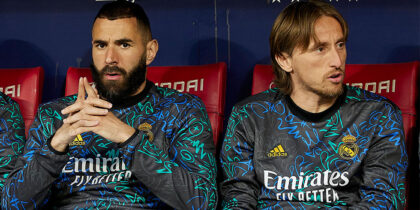 Karim Benzema Luka Modric Real Madrid
