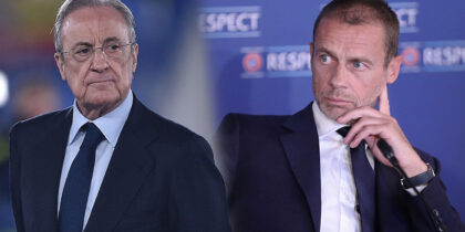 Super League Florentino Pérez Aleksander Ceferin UEFA Real Madrid