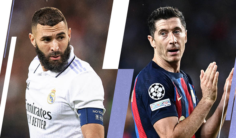 Karim Benzema Robert Lewandowski