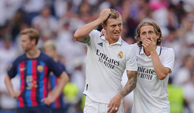 Toni Kroos und Luka Modric