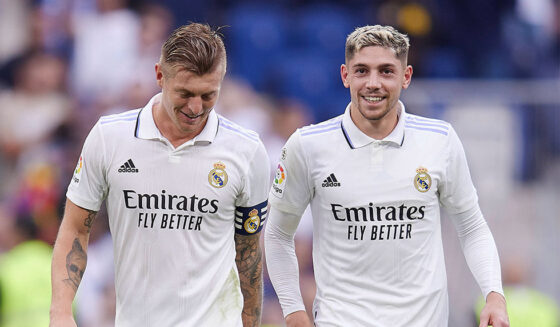 Toni Kroos Federico Valverde Real Madrid