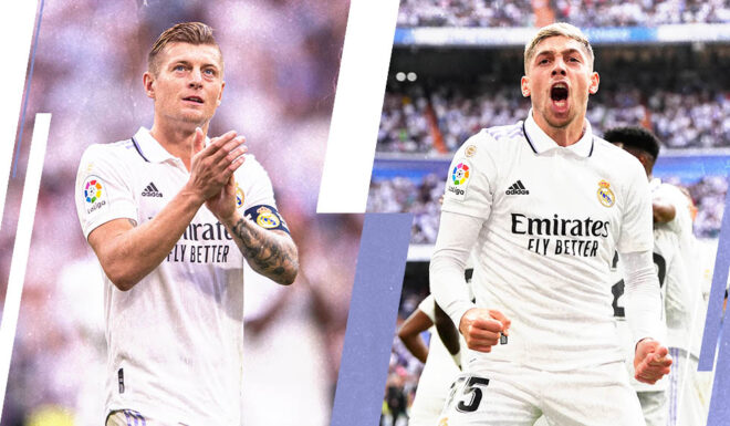 Toni Kroos Federico Valverde Toni Kroos Federico Valverde