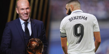 Zinedine Zidane Karim Benzema Ballon d'Or