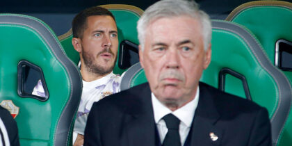 Eden Hazard Carlo Ancelotti Real Madrid