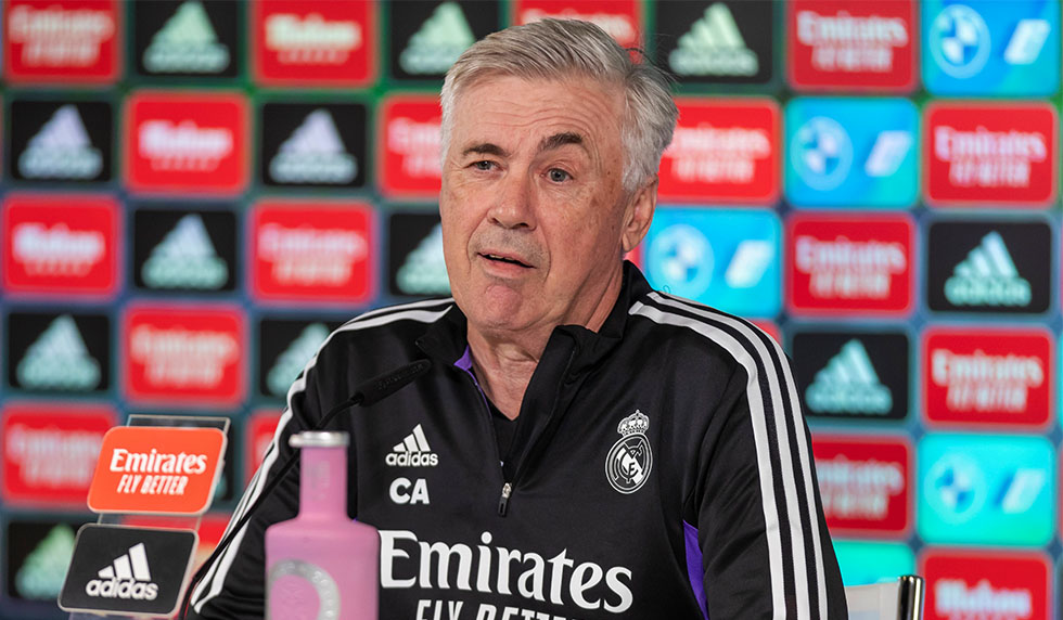 Carlo Ancelotti Real Madrid
