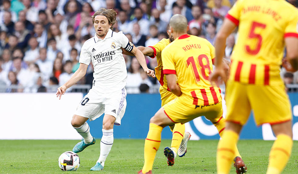 Modric vs Girona