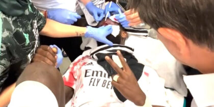 antonio rüdiger behandlung blut wunde