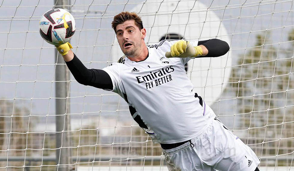 courtois training