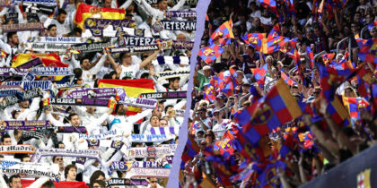 real madrid barcelona clasico fans