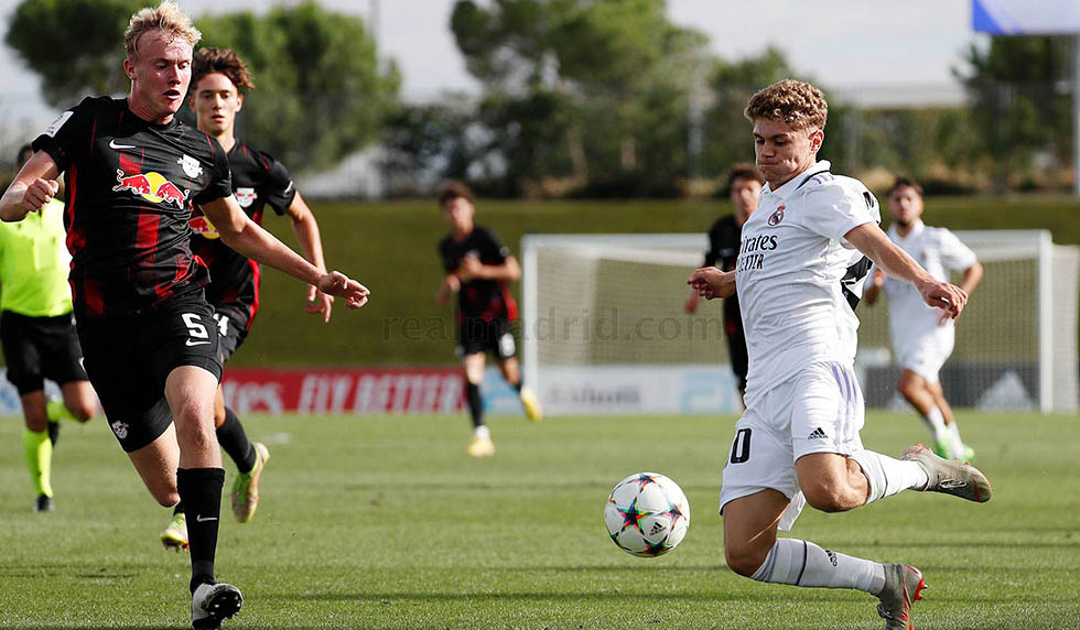 real madrid rb leipzig youth league u19