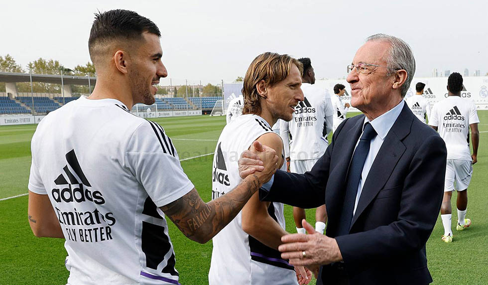 training ceballos modric perez
