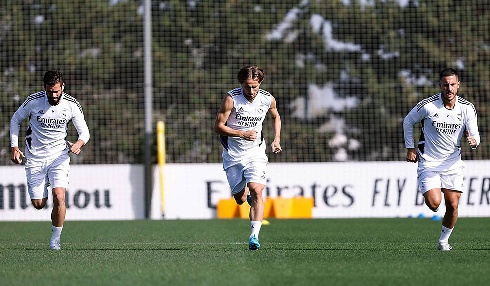 training nacho modric hazard