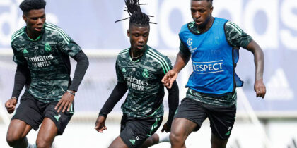 training tchouameni camavinga vinicius