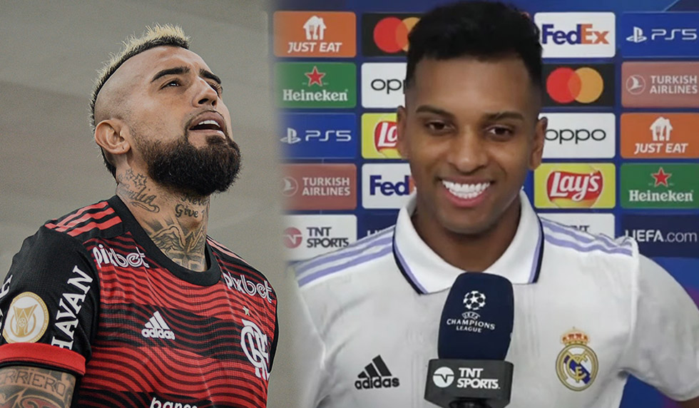 Rodrygo Real Madrid Arturo Vidal