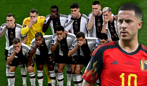 Eden Hazard Deutschland DFB Team Mund zu WM 2022 Nationalmannschaft Geste