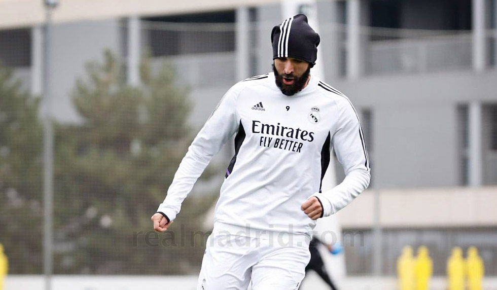 benzema training rmcom