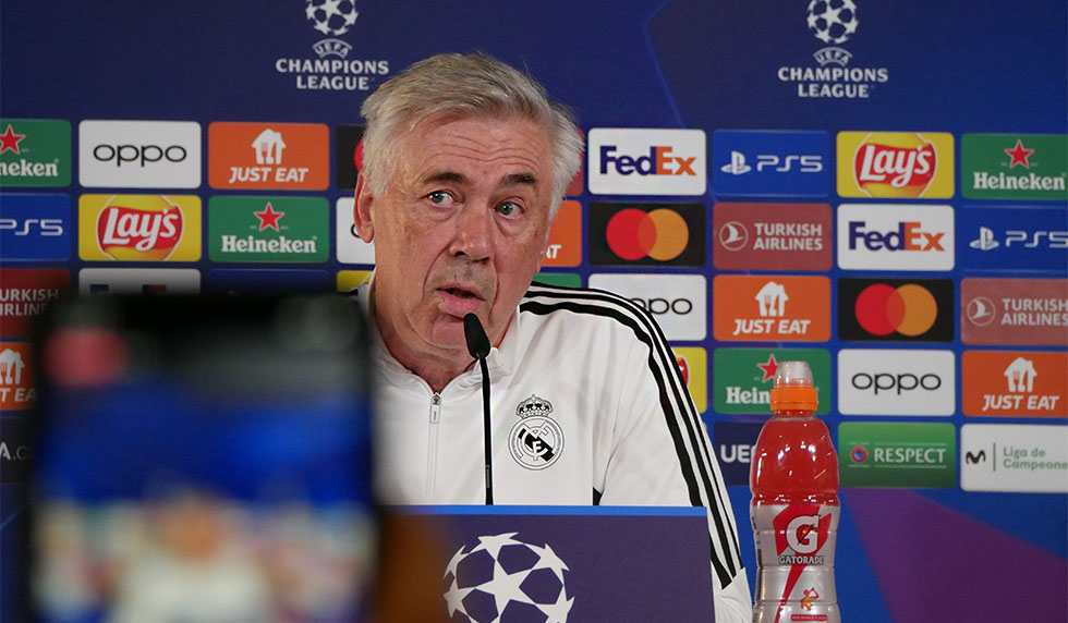 Carlo Ancelotti Real Madrid