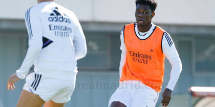 training tchouameni