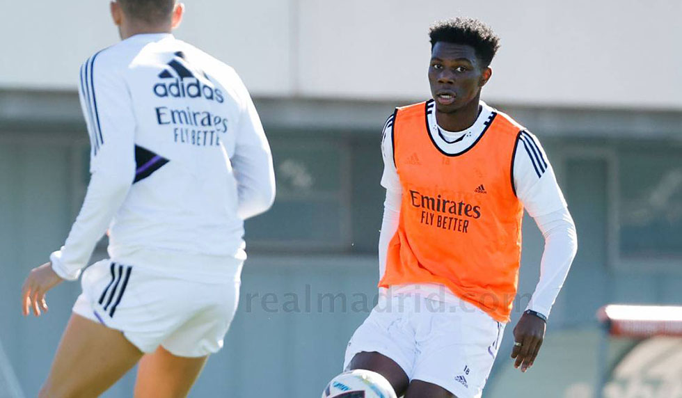 training tchouameni