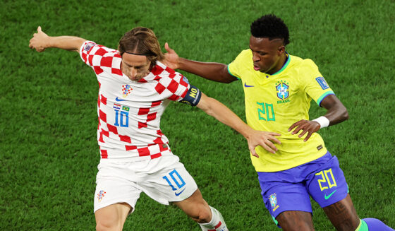 Luka Modric Vinícius Júnior Kroatien Brasilien WM 2022