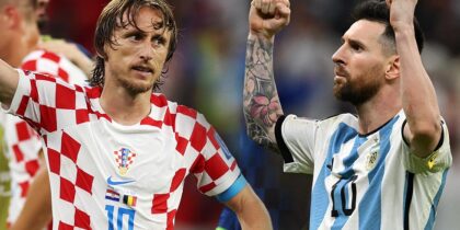 Luka Modric Lionel Messi