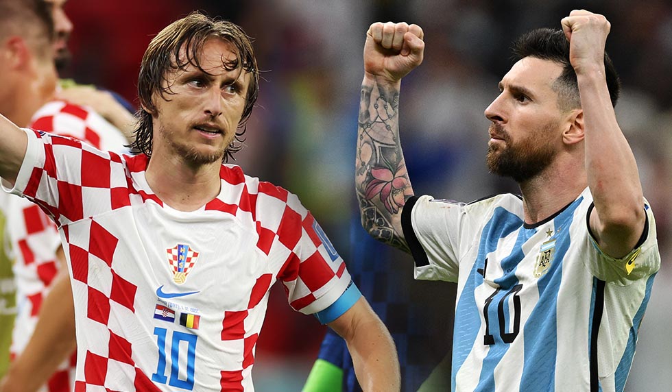Luka Modric Lionel Messi