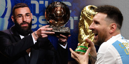 Karim Benzema Lionel Messi FIFA Weltfußballer 2022