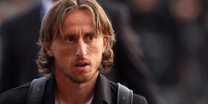 Luka Modric Real Madrid Manchester United