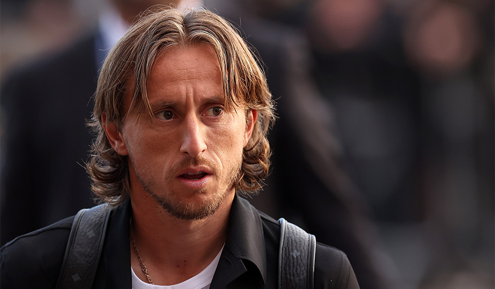 Luka Modric Real Madrid Manchester United