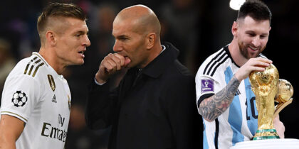 Toni Kroos Zinedine Zidane Lionel Messi WM 2022