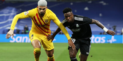 Vinicius Junior Ronald Araujo FC Barcelona Real Madrid Clásico
