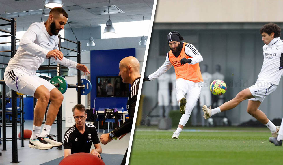 benzema training rmcom