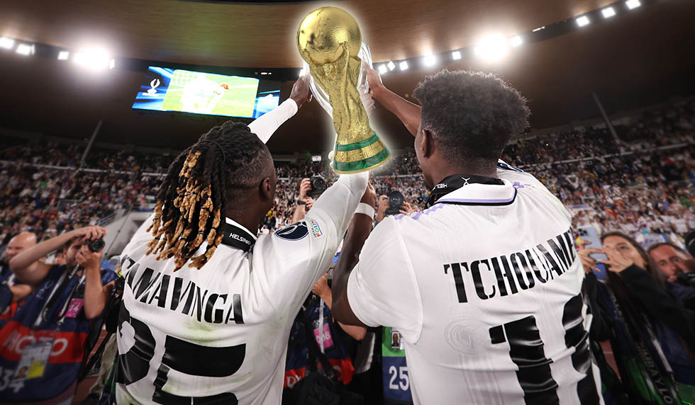 Camavinga + Tchouameni