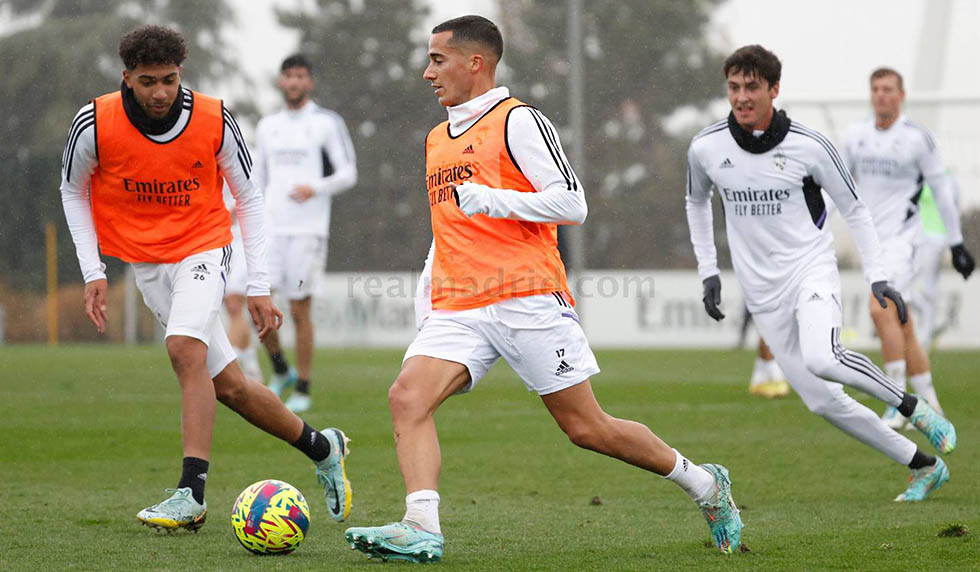 training lucas vazquez rmcom