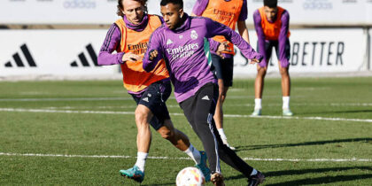 training modric rodrygo