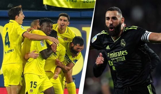 Villarreal Real Madrid Karim Benzema