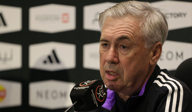 Carlo Ancelotti Real Madrid