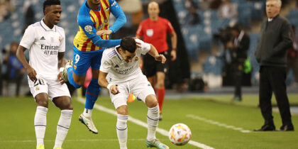 Lucas Vázquez vs Valencia