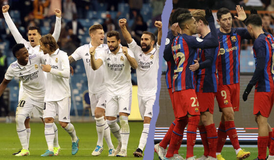 Real Madrid FC Barcelona Clásico Supercopa