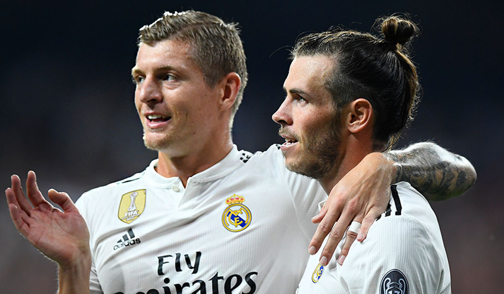 Toni Kroos Gareth Bale Real Madrid