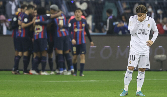 Luka Modric Supercopa Clásico